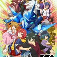 Постер аниме Девочка-батарейка из мира-перевёртыша