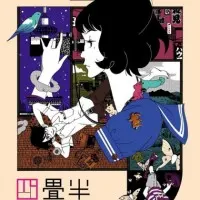 Постер аниме Сказ о четырёх с половиной татами